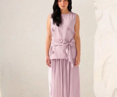 Skirt and top set western
