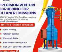 Venturi Wet Scrubber Benefits for Efficient Industrial Pollution Control