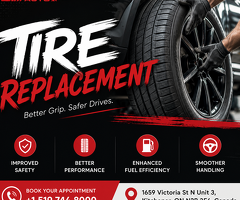 Tire Replacement in Kitchener