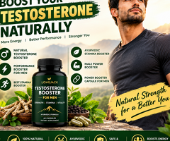 Complete Performance Booster for Men - Natural Testosterone Booster Capsules