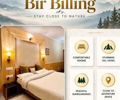 Hotels in Bir Billing for a Comfortable Getaway